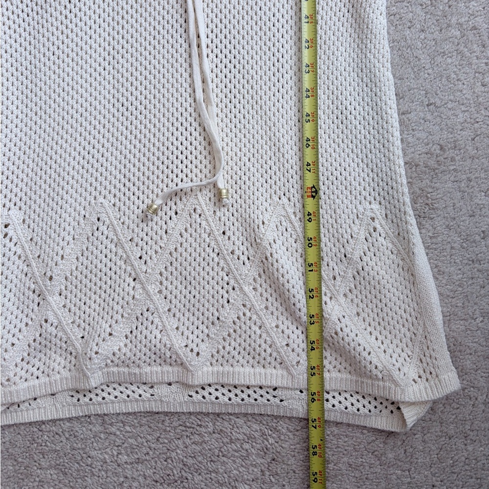 Kivari Samara Knit‎ Dress Cream Maxi Side Slits Women's Size 6 EUC - Picture 15 of 16
